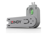 LINDY Clé pour bloqueur de port USB type A vert
