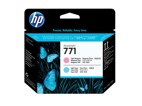 HP 771 original printhead CE019A light magenta and light cyan standard capacity 1-pack