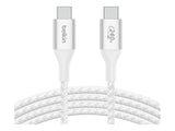 BELKIN Boost Charge 240w USB-C to USB-C Cable 1M White