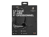 TNB Activ 200S Professional Stereo Headset Jack Usb Professionnal Stereo Headset With Usb Adaptor And Remote Control