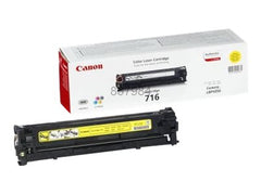 CANON 716 cartouche de toner jaune capacité standard 1.500 pages pack de 1