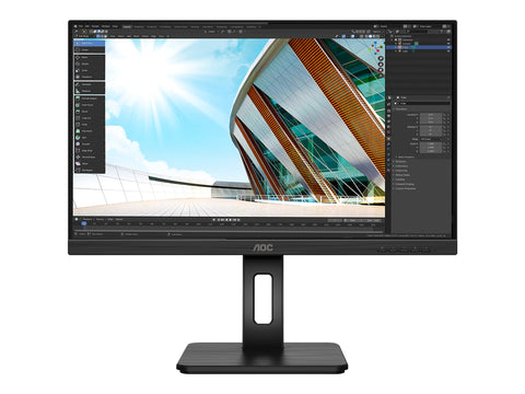 AOC U27P2 27p UHD 4K Monitor USB VGA DVI HDMI