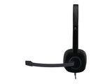 LOGITECH Stereo H151 Headset on-ear wired