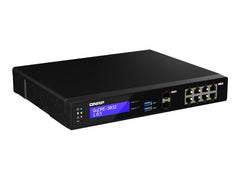 QNAP QuCPE-3032-C3558R-8G Intel Atom C3558R 8x2.5GbE RJ45 ports and 2x10GbE SFP+ ports 2xM.2 2280 NVMe slot 60W PS units