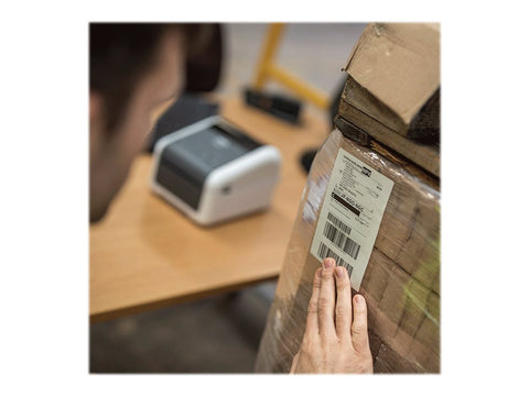 BROTHER TD-4210D Label printer direct thermal Roll 118mm 203dpi 127mm/sec USB 2.0 serial grey white