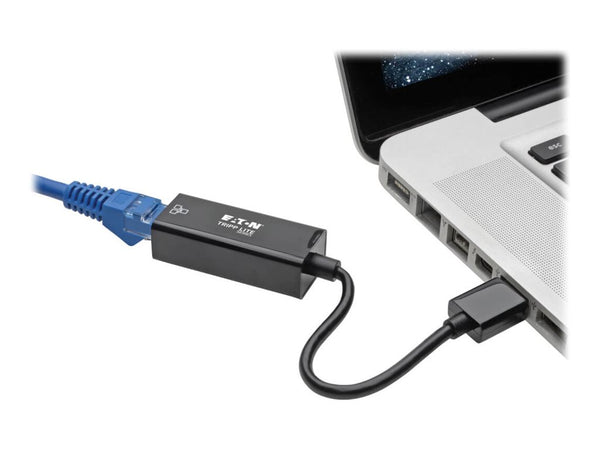 EATON TRIPPLITE USB 3.0 to Gigabit Ethernet NIC Network Adapter 10/100/1000Mbps Black