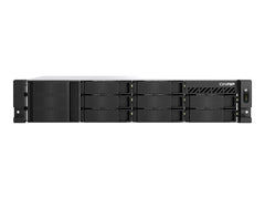 QNAP TS-855eU-8G 8-bay short depth rackmount NAS Intel Atom C5125 8C 2.8GHz 8GB RAM 2x2.5GbE 2xM.2 2280 2xPCIe Gen3 PSU