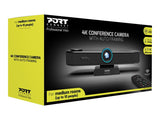 PORT DESIGNS 4K Conference Camera With Autoframing All-In-One Conference Cam Regroups Camera + Microphone + Speaker