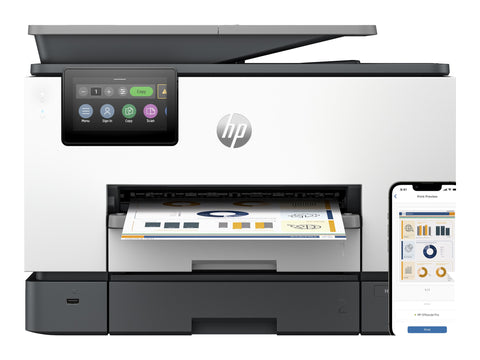 HP Officejet Pro 9130b All-in-One MFP colour ink-jet A4 23ppmcopy 25ppmprint 250 sheets USB 2.0 LAN USB host Wi-Fi