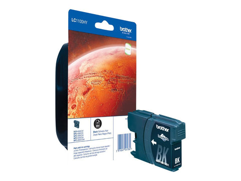BROTHER LC-1100 cartouche d encre noir haute capacité 19ml 900 pages pack de 1