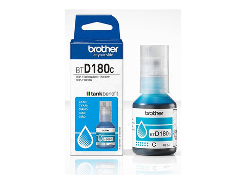 BROTHER Cyan ink bottle yield up to 5.000 pages