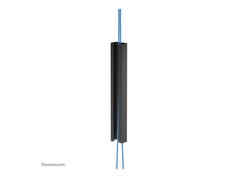 NEOMOUNTS Magnetic Cable Cover for sit/stand desk frames multiple cables black