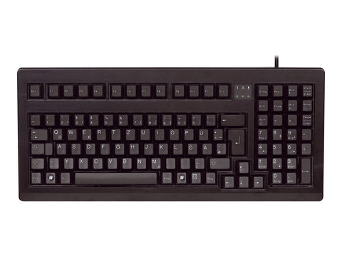 CHERRY 19Z Compact Keyboard USB black (US) US-english with EURO symbol