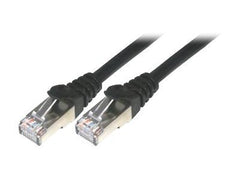 MCL Cordon de brassage RJ45 CAT 6 F/UTP - 50cm Noir
