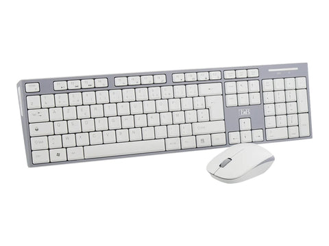 TNB CLASSY Wireless Keyboard/Mouse Combo Azerty High-End Finishes Compact Keyboard With Flat Comfortable And Silent Keys