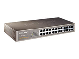 TP-LINK 24-port 10/100M Switch 24 10/100M RJ45 ports 13-inch steel case