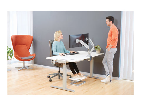 FELLOWES BRAS ARTICULE DOUBLE ECRAN EPPADUAL Silver jusqu’à 39 POUCES