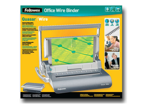 FELLOWES quasar perforelieur anneaux metal