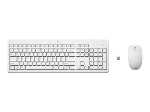 HP 230 Wireless Mouse and Keyboard Combo White