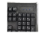 MCL Clavier USB filaire Azerty touches silencieuses – Noir