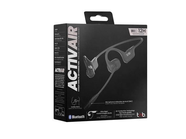 TNB Ultra-light Bluetooth Headset Microphone Air Conduction