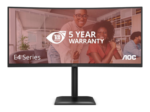 AOC CU34E4CV 34p UWQHD VA 120Hz 21:9 2xHDMI 2.0 DP 1.4 USB-C