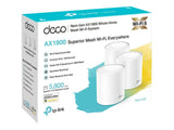 TP-LINK AX1800 Whole Home Mesh Wi-Fi 6 System 574Mbps at 2.4GHz + 1201Mbps at 5GHz