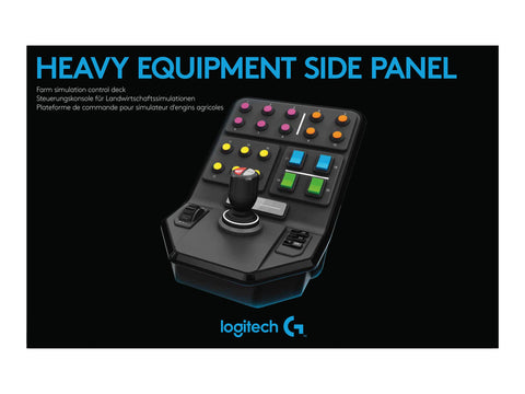 LOGITECH Heavy Equipment Side Panel Flight simulator controller wired for PC