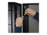 EATON TRIPPLITE 42U SmartRack Shallow-Depth Rack Enclosure Cabinet with doors & side panels