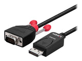 LINDY Converter Cable DisplayPort/VGA 3m Resolution up to 1920x1200