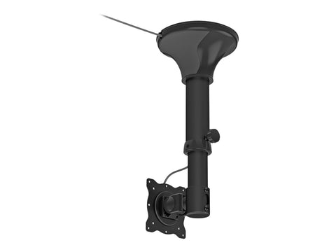 NEOMOUNTS FPMA-C025BLACK Support de plafond pour écran de 10-30p - h 37-47 cm - inclinable