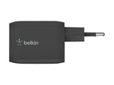 BELKIN 65W PD PPS Dual USB-C GaN Charger Black Universal