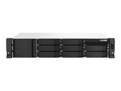 QNAP TS-864eU-RP-8G 2U 8-bay short depth 12inch rackmount NAS Intel Celeron N5095 quad-core 8Go onboard 8x3.5/2.5 SATA 2x300W r
