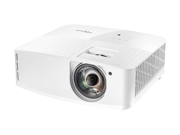 OPTOMA 4K400STx Projector UHD 4K 3840x2160 4000lm 1.000.000:1 ST TR: 0.5:1 2H 1 SPDIF 1 USB-A power  HP 1x10W 3.98Kg Blanc