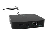 I-TEC USB-C Dual Display MST Docking Station 2xDP 1xGLAN 3xUSB 3.1 2xUSB 2.0 1xUSB-C-Data 1xAudio/Mic Jack 1x100W USB-C PD