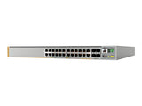 ALLIED L3 Stackable Switch 24x 10/100/1000-T PoE+ 4x SFP+ Ports and dual fixed PSU