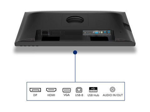 PHILIPS 23.8p 1920x1080 120Hz IPS Flat H/A 150 MM TUV EyeSafe certified USB HUB SPEAKERS DP HDMI 300cd/m2 TCO 10