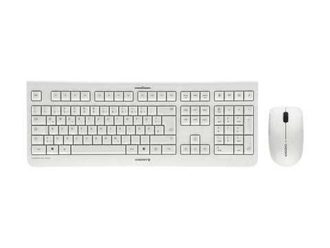 CHERRY DW 3000 Keyboard and Mouse Set Pale Grey USB (DE)