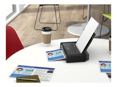 EPSON WorkForce WF-110W Printer colour ink-jet A4 5760x1440dpi 7ppm mono/4ppm colour capacity 20 sheets USB 2.0 Wi-Fi