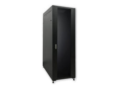 MCL IC6A99AL60P6042 - Baie réseau - Armoire 19p 42U L. 600 P. 600 - Noir