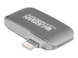 URBAN FACTORY Lecteur de cartes micro-SD - Lightning. Câble micro USB inclus
