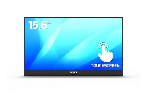 PORT DESIGNS Portable Monitor 15.6p Fhd - Touchscreen