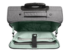 PORT DESIGNS Eco Trolley Made from Recycled Materials Mono Compartment Clamshell Trolley Padded 15.6p Laptop Compartment