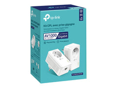 TP-LINK AV1000 Gigabit Passthrough Powerline Starter Kit (FR)