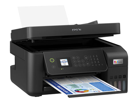 EPSON EcoTank ET-4800 MFP colour inkjet refillable A4 10ppm Print 100sheets USB LAN Wi-Fi Black