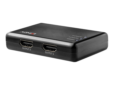 LINDY HDMI Splitter Compact 2 Port 10.2G