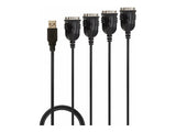 LINDY USB to 4 Port Serial Converter