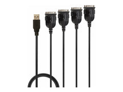 LINDY USB to 4 Port Serial Converter