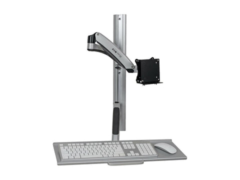 EATON TRIPPLITE Adjustable-Height Wall-Mount Sit-Stand Workstation Single-Display
