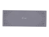 I-TEC USB 3.0/USB-C Dualdock 1x5K 2x4K 60Hz 2xHDMI 2xDP 1xGLAN 6xUSB 3.0 1xAudio/Mic Jack Kensington compatible with TB 3
